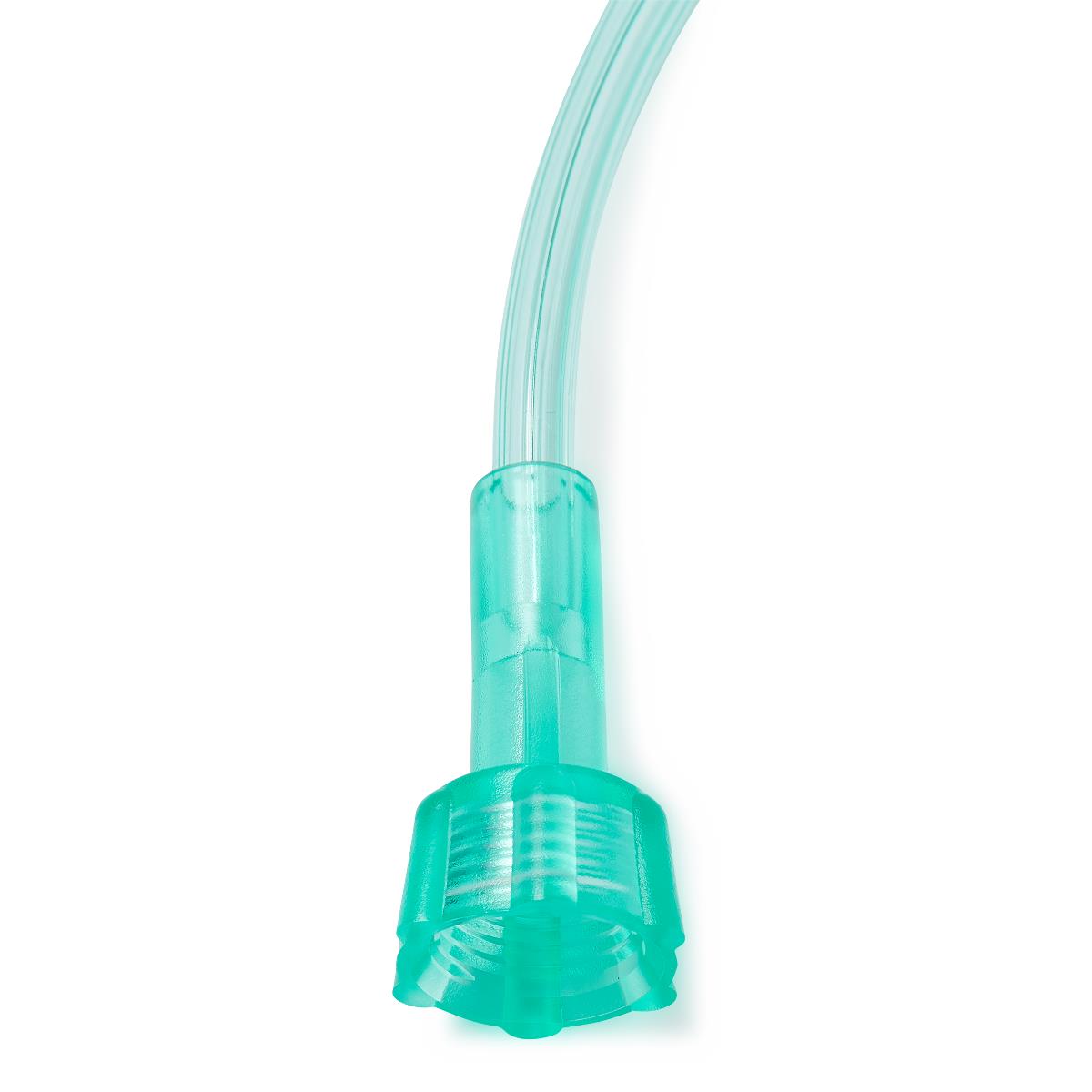 Medline Green Oxygen Tubing with Universal Connector