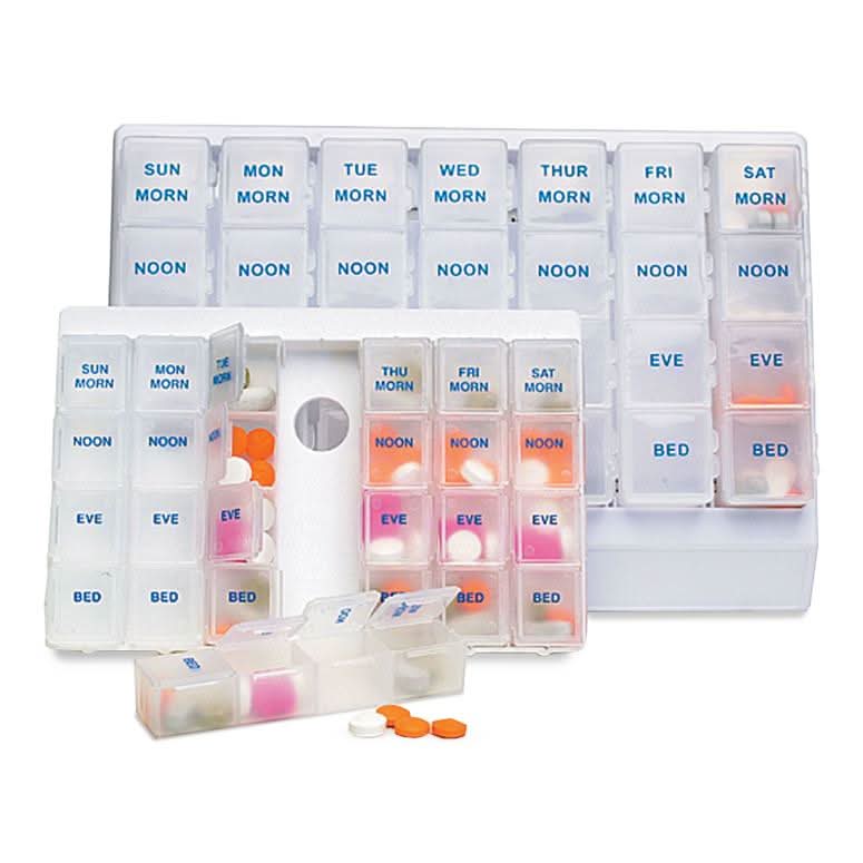Medline Seven Day Deluxe Pill Boxes
