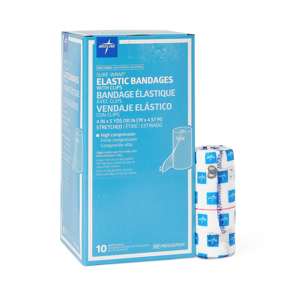 Medline Non-Sterile Sure-Wrap Elastic Bandages