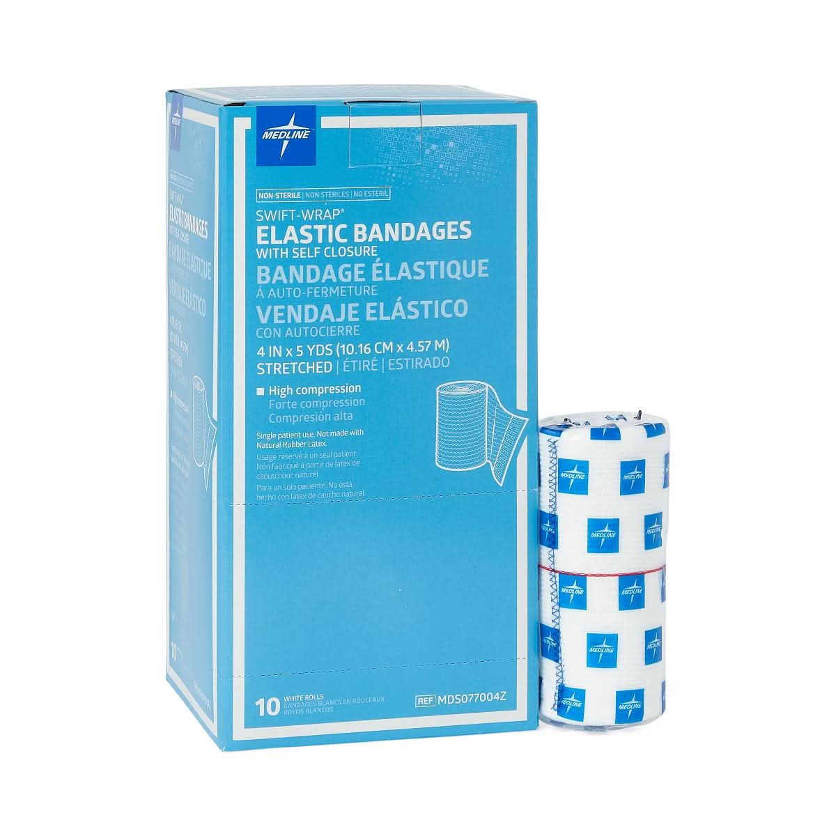 Medline Swift-Wrap Nonsterile Elastic Bandages