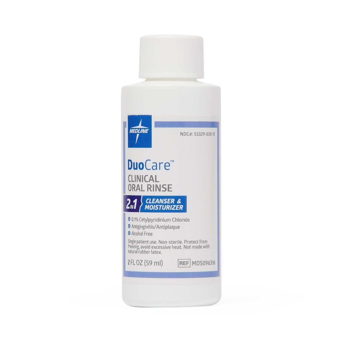 Medline DuoCare Clinical 2-in-1 Oral Rinse