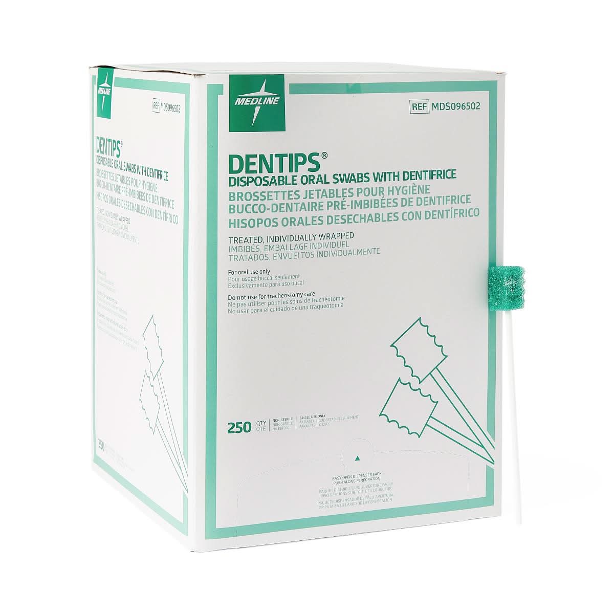 Medline DenTips Oral Swabsticks