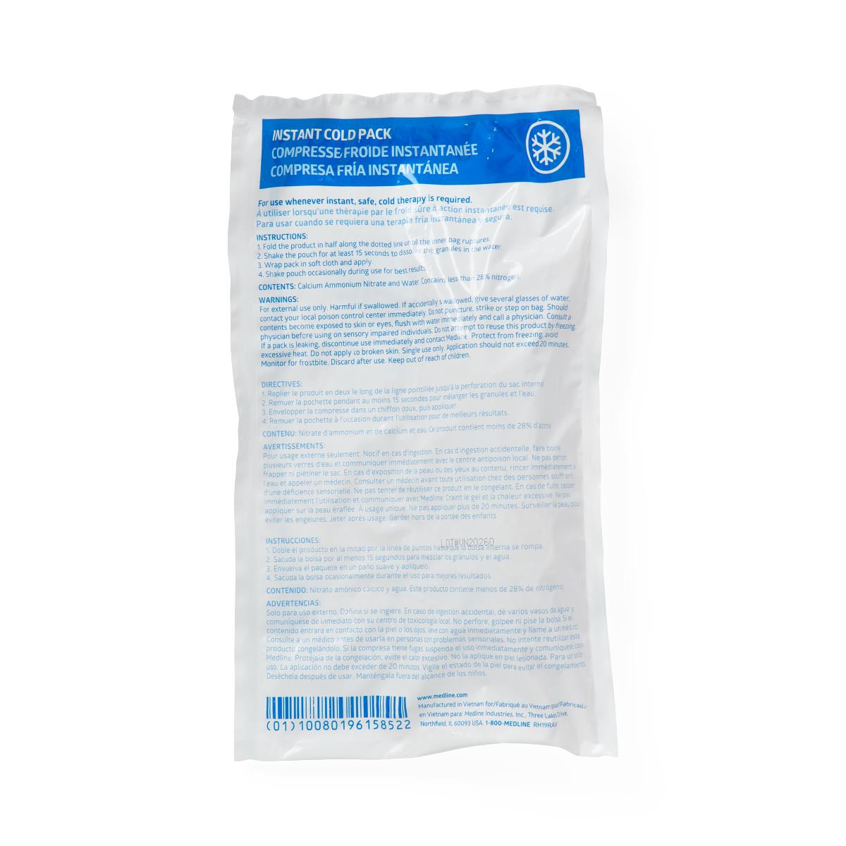 Medline Accu-Therm Heavy-Weight Jr. Insulated Cold Packs