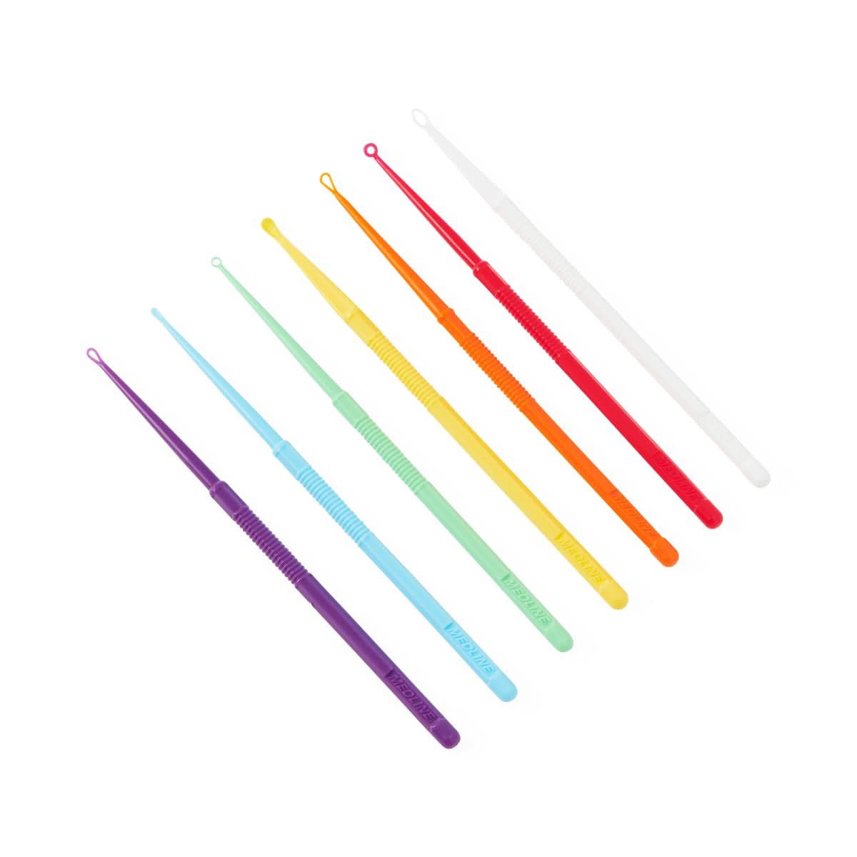 Medline Disposable Color Ear Curettes by Medline