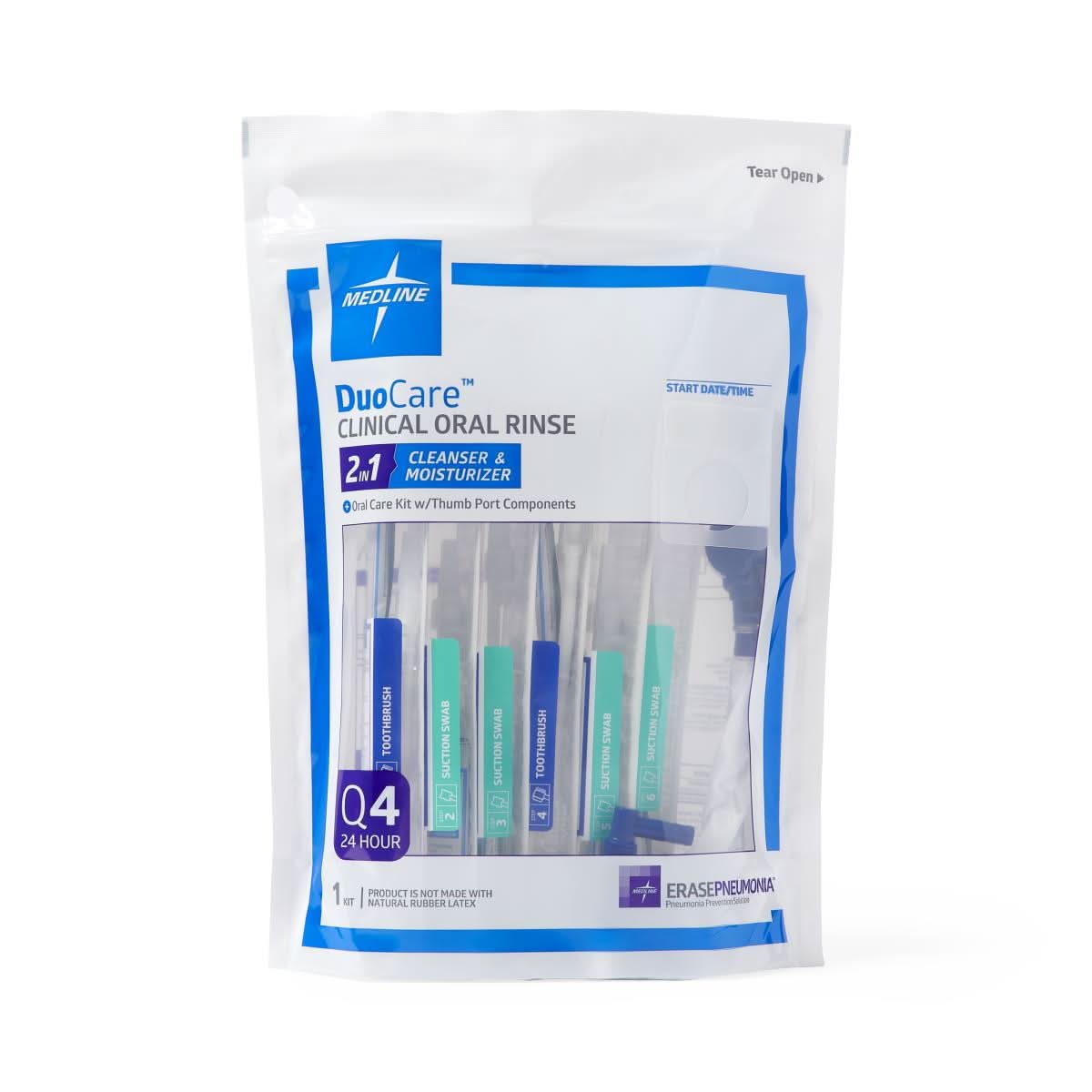 Medline DuoCare 24-Hour VAP Oral Care Kit