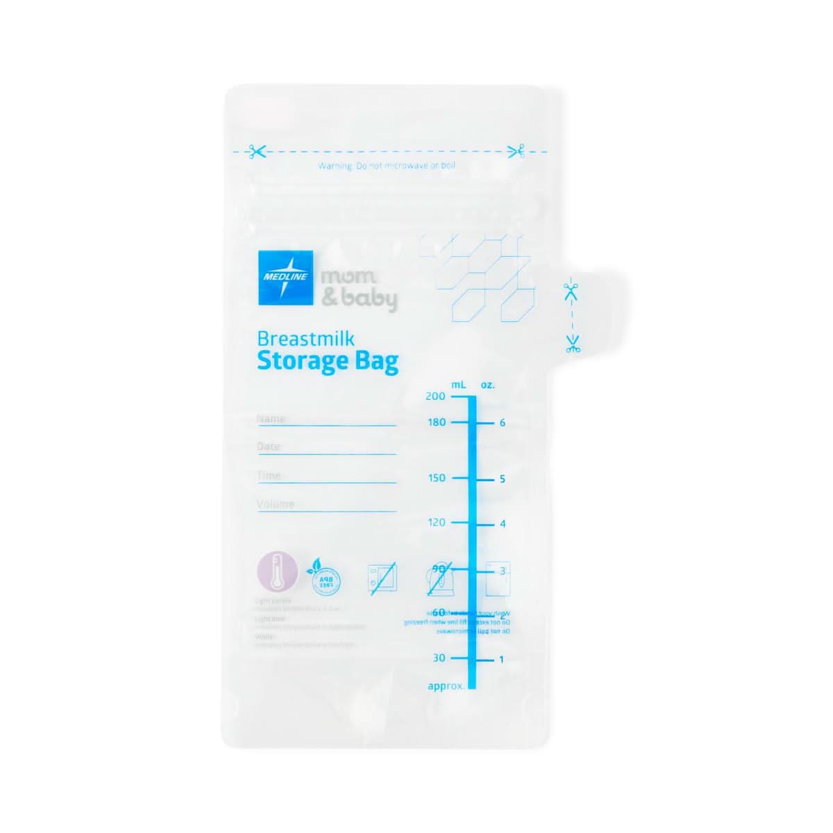 Medline Breastmilk Storage Bags