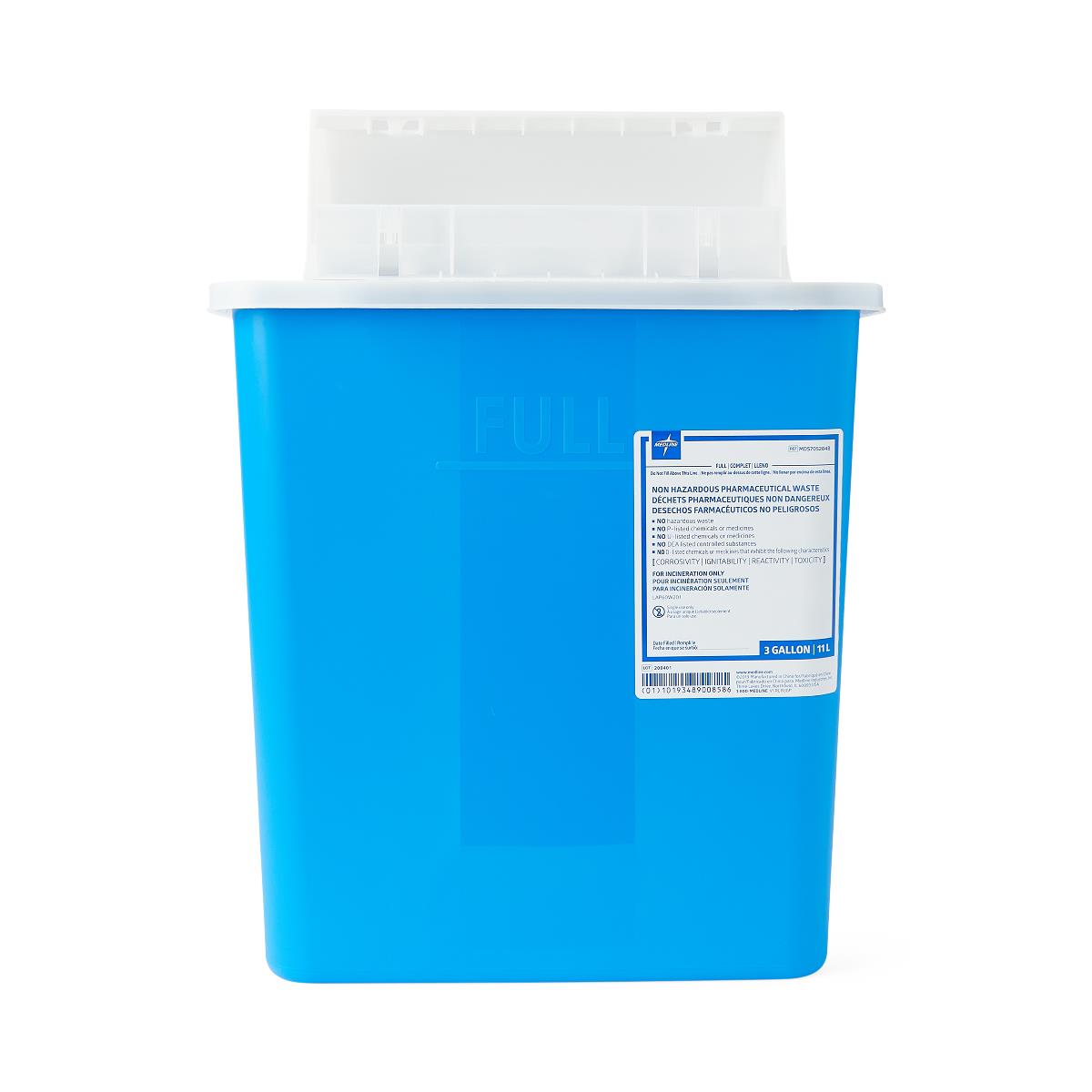 Medline Pharmaceutical Waste Containers