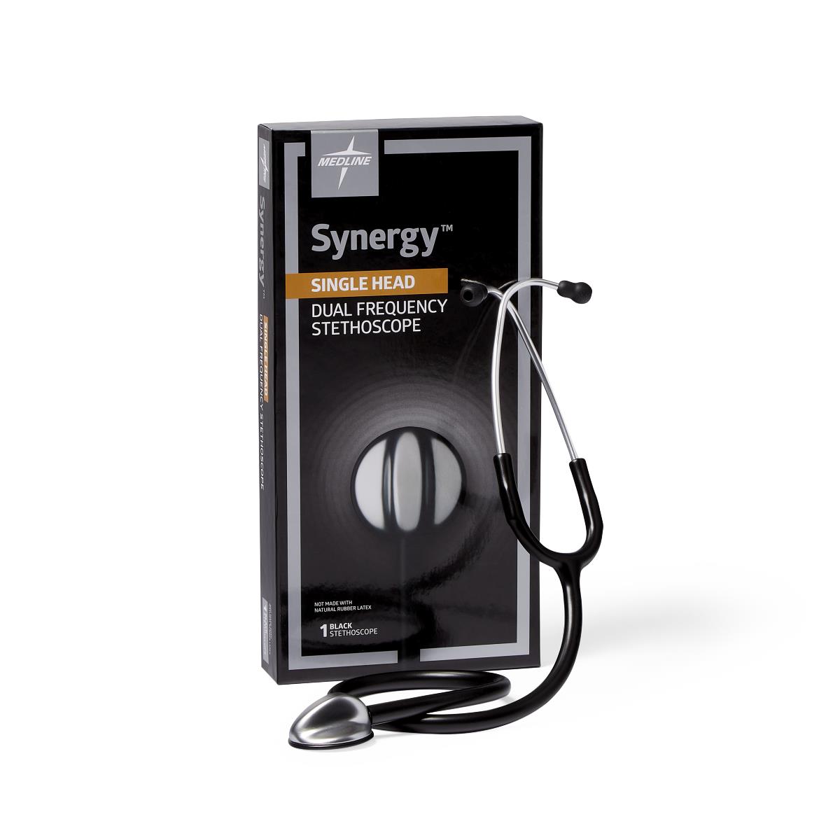 Medline Synergy Dual-Frequency Single-Head Stethoscope