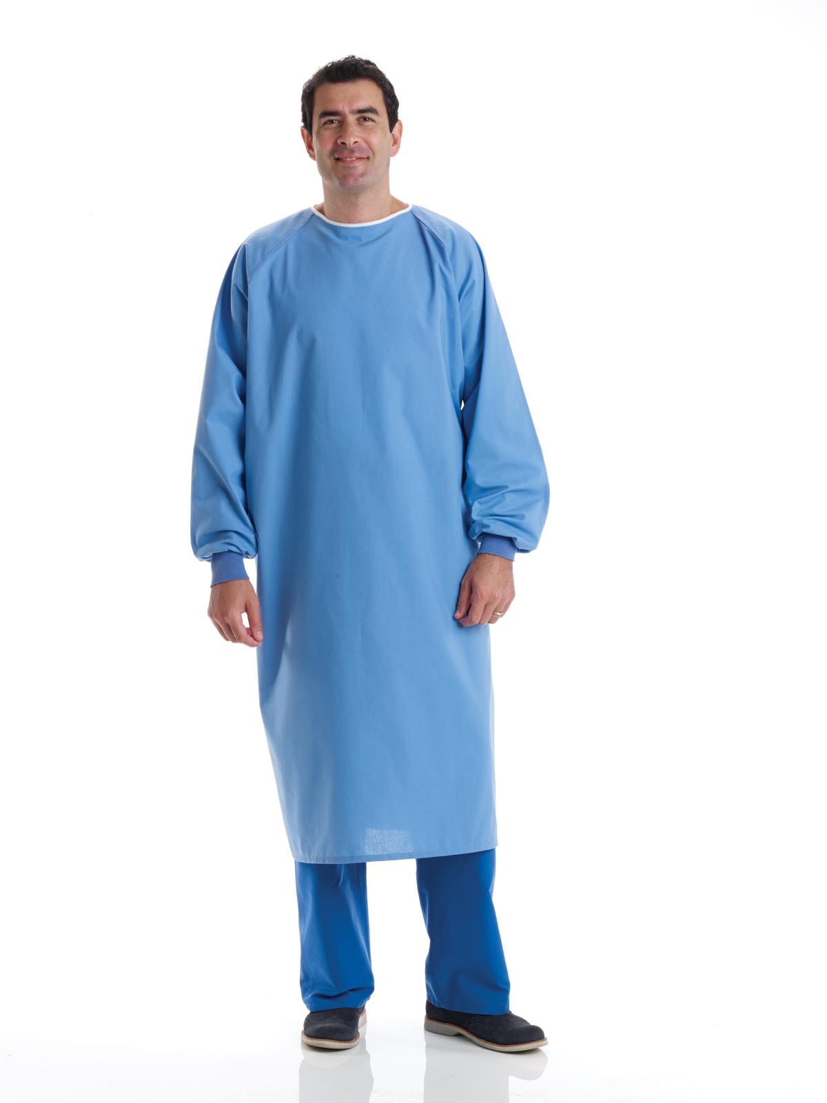 Medline AngelStat Cotton-Blend Cover Gowns
