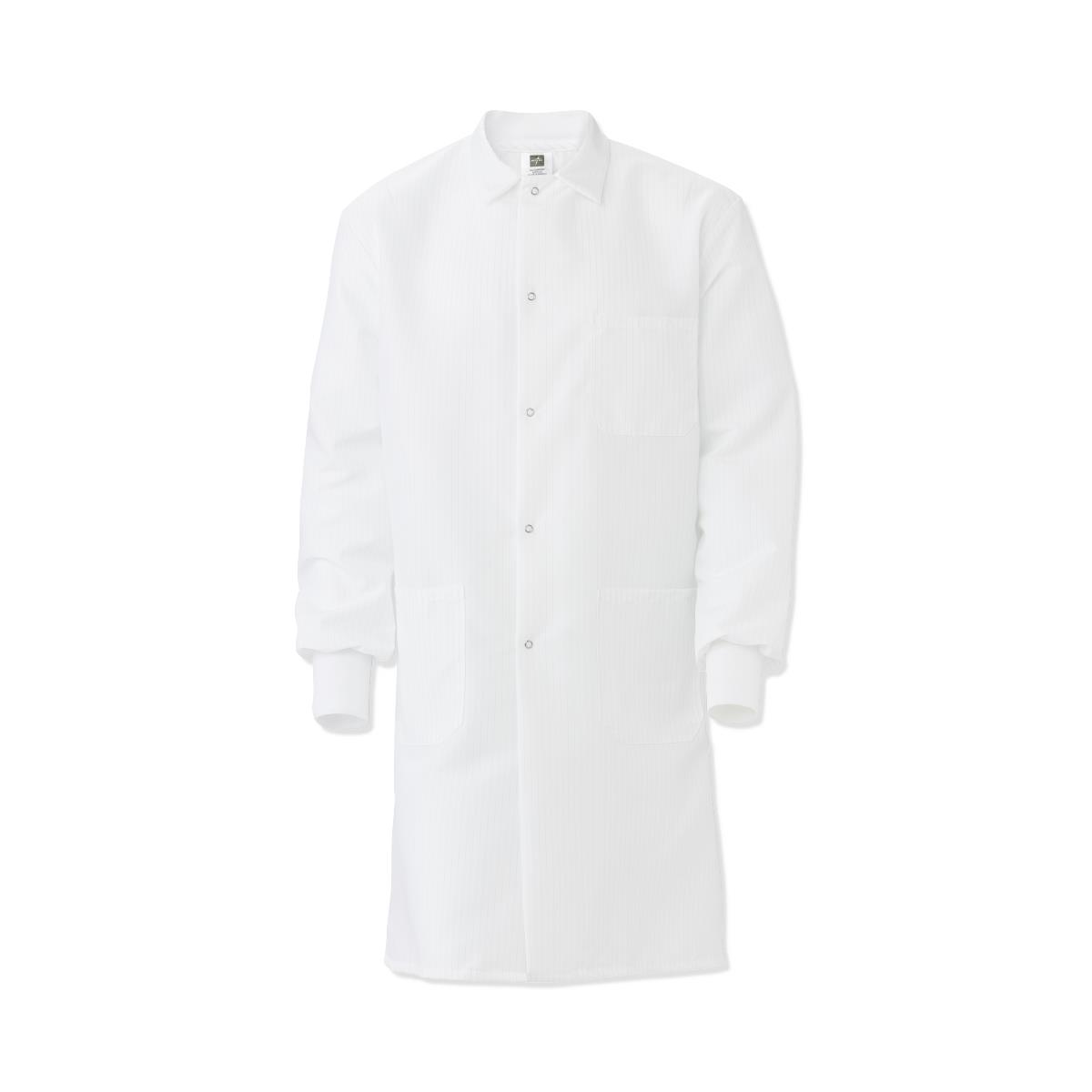 Medline Protective Static- and Fluid-Resistant Barrier Lab Coats