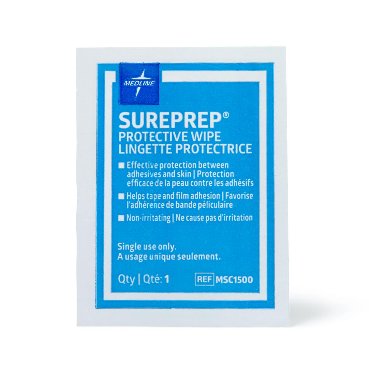 Medline SurePrep Skin Protectant Wipe