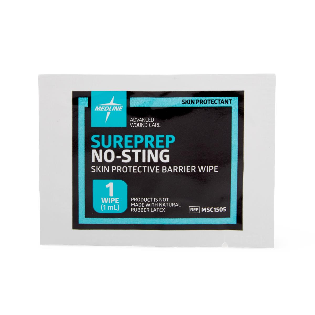 Medline SurePrep No-Sting Skin Protectant Wipes