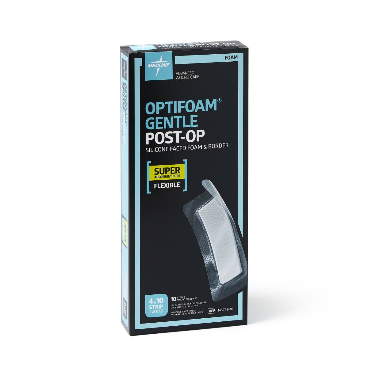 Medline Optifoam Gentle Post-Op Dressings