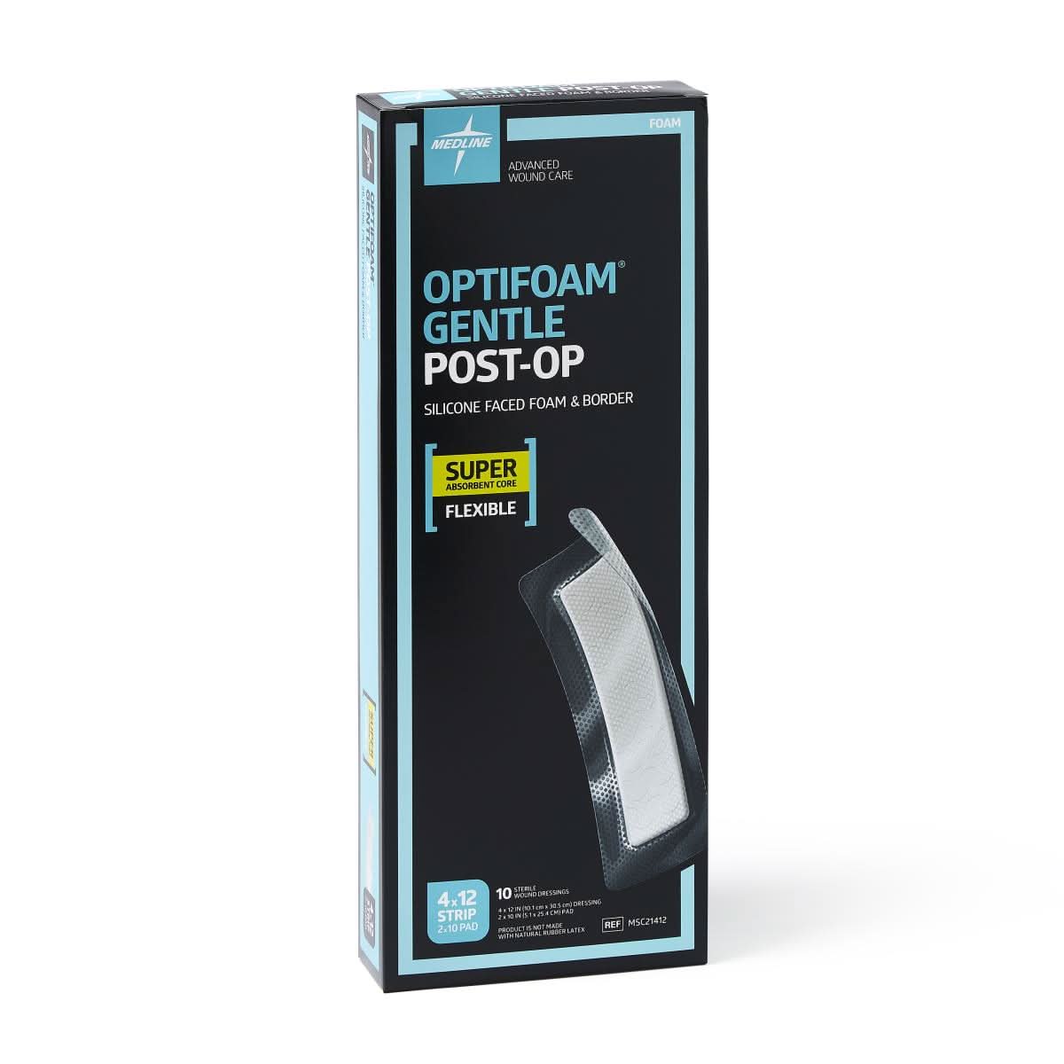 Medline Optifoam Gentle Post-Op Dressings