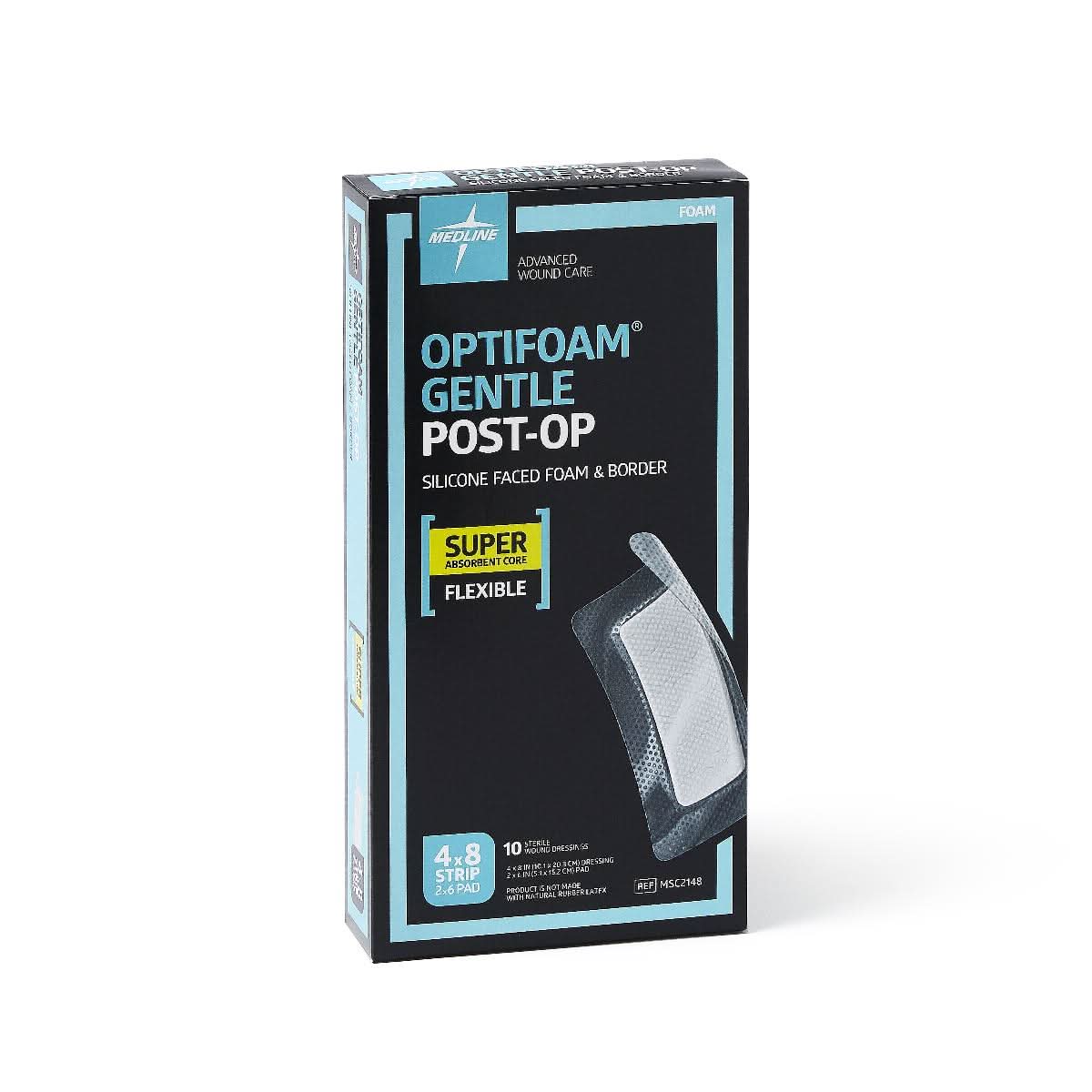 Medline Optifoam Gentle Post-Op Dressings