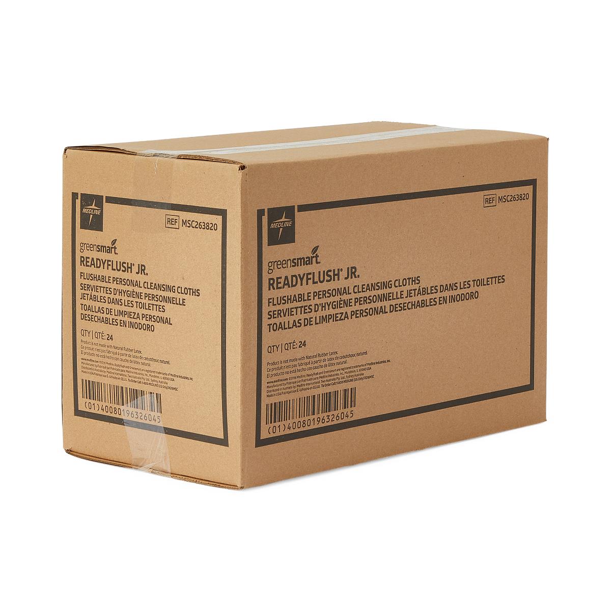 Medline ReadyFlush Biodegradable Flushable Wipes
