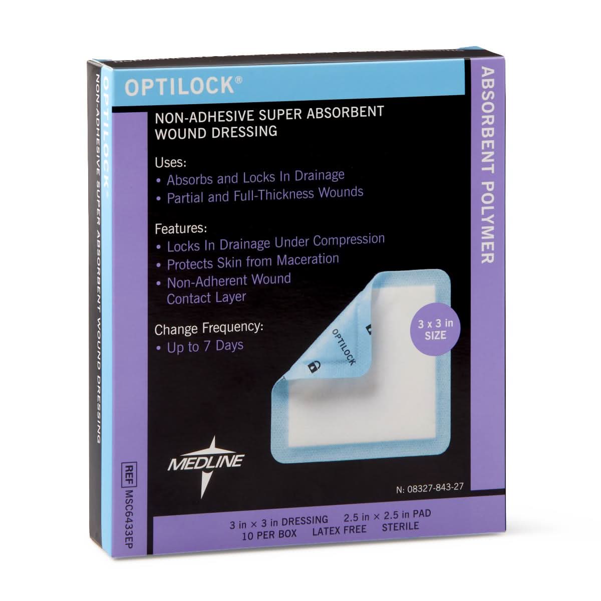 Medline OptiLock Non-Adhesive Dressings