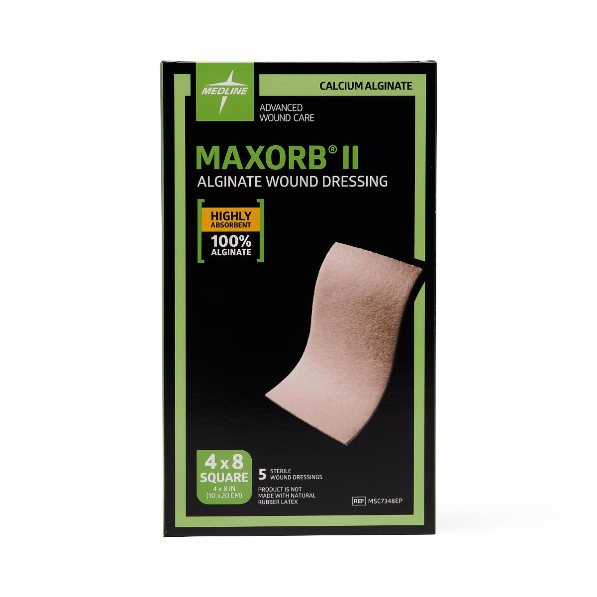 Medline Maxorb II Alginate Wound Dressings
