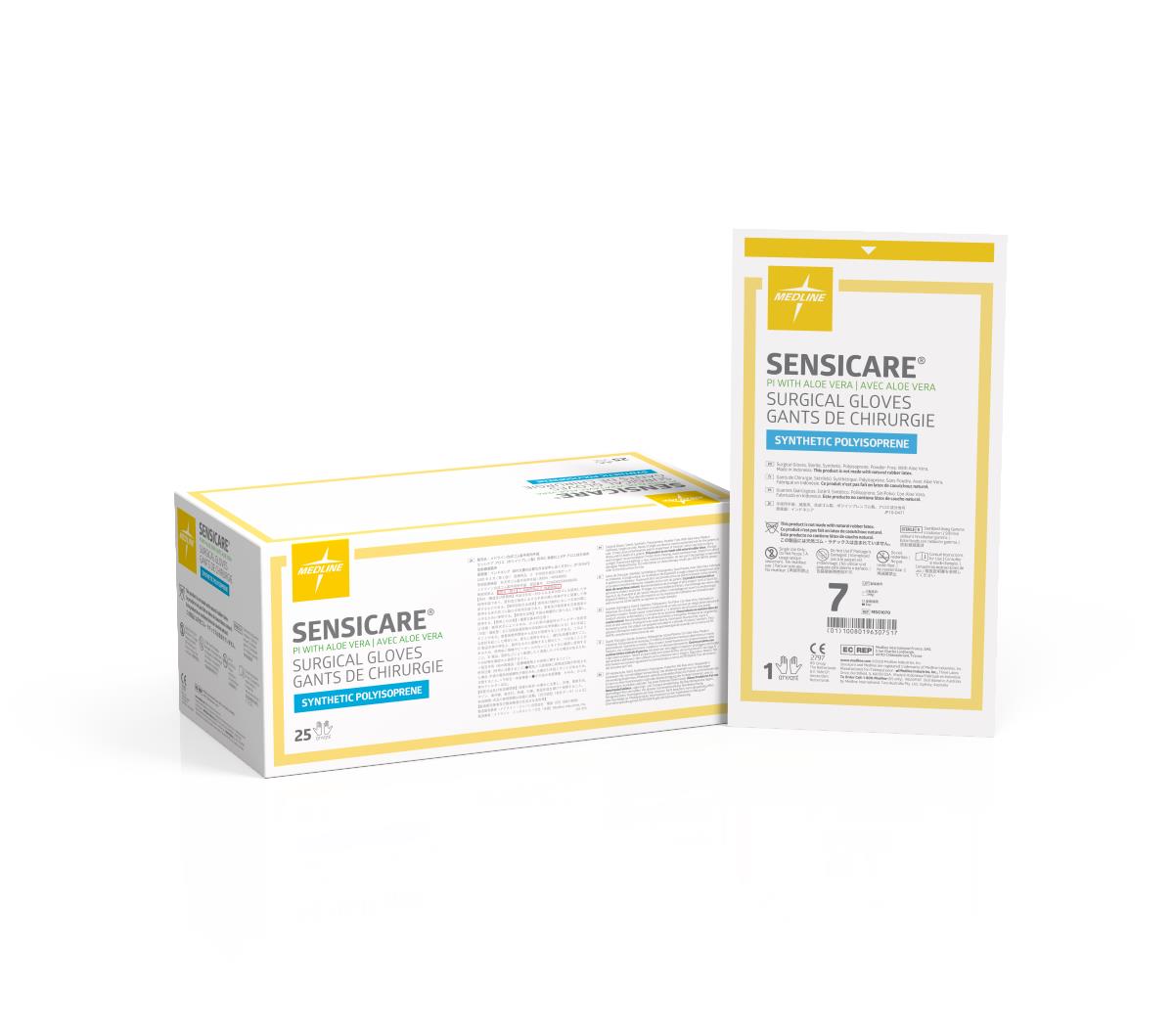 Medline SensiCare with Aloe Latex-Free Powder-Fr