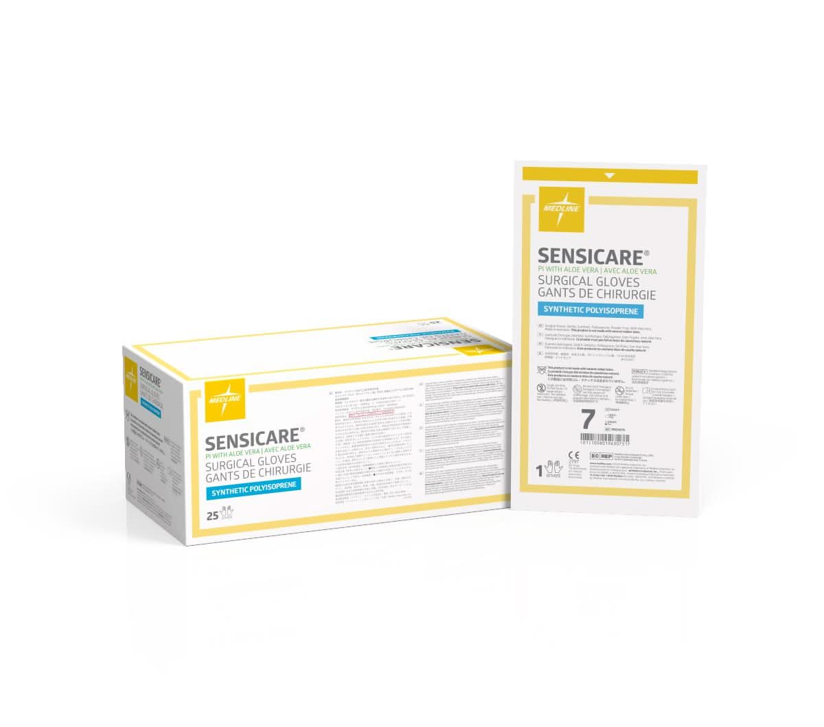 Medline SensiCare with Aloe Latex-Free Powder-Fr