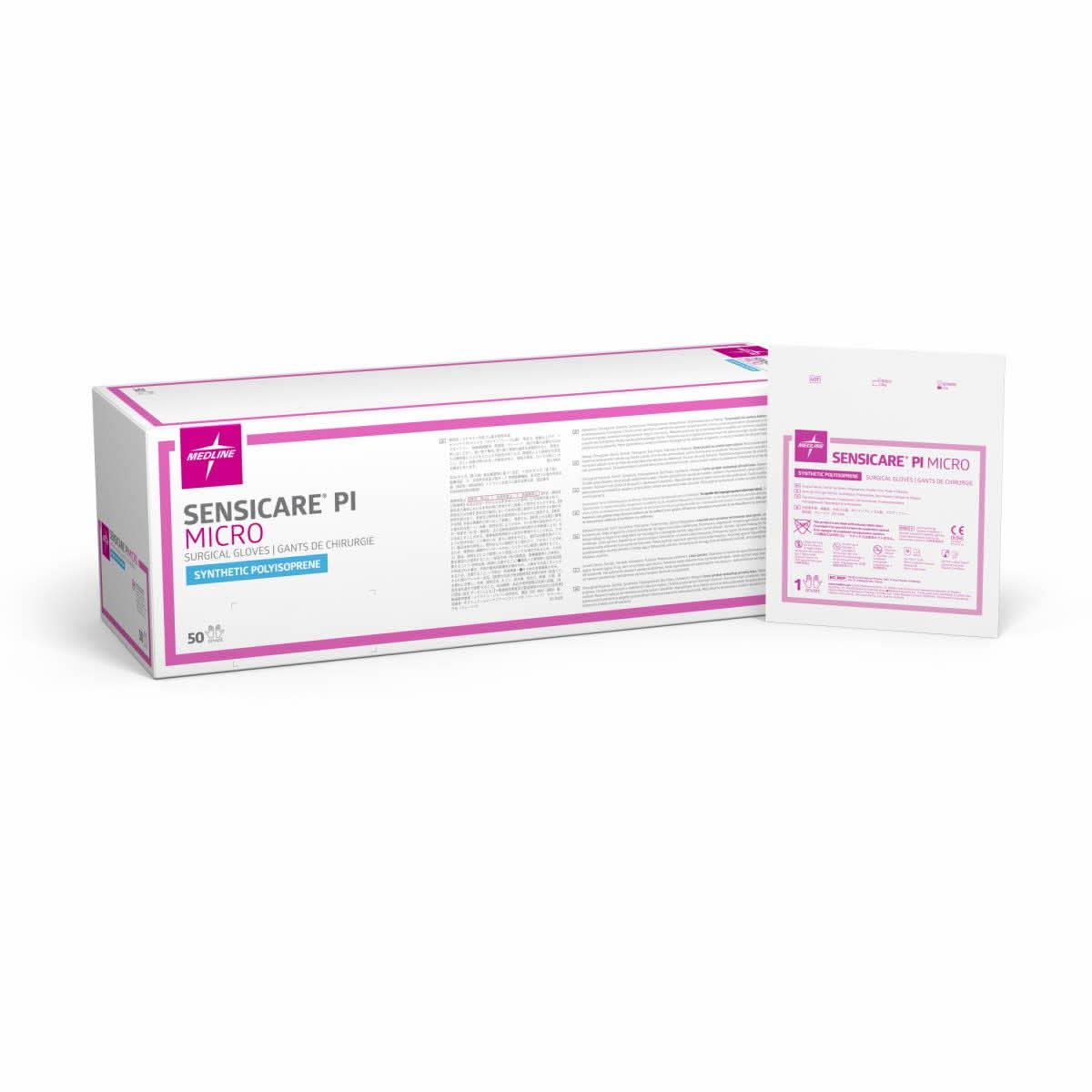 Medline SensiCare PI Micro Surgical Gloves