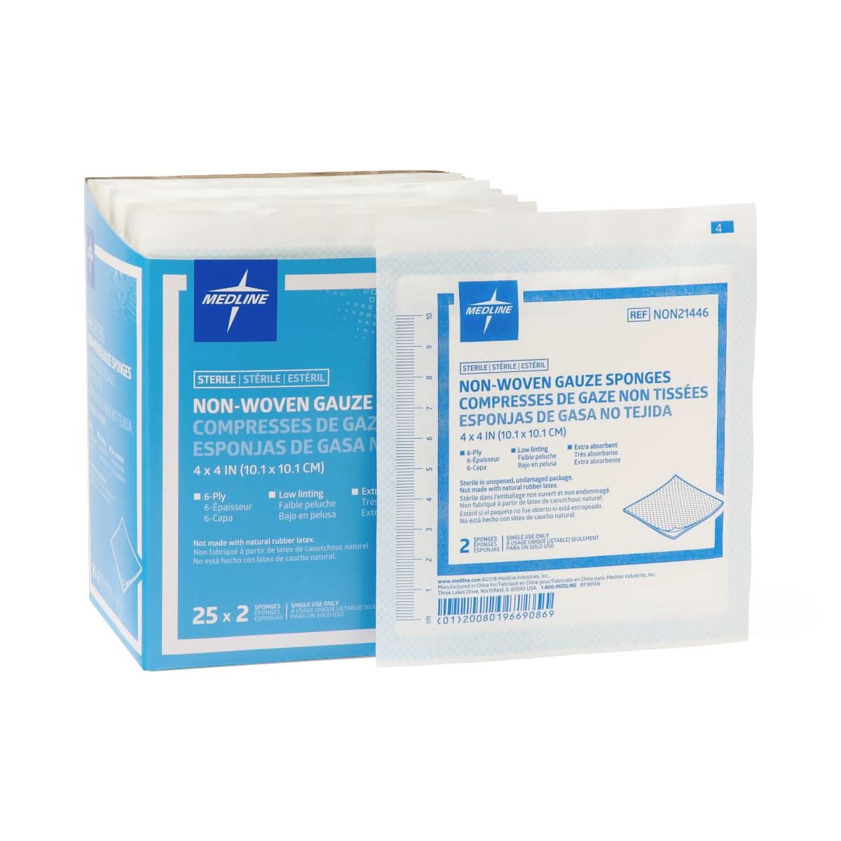 Medline Avant Gauze Non-Woven Sterile Sponges