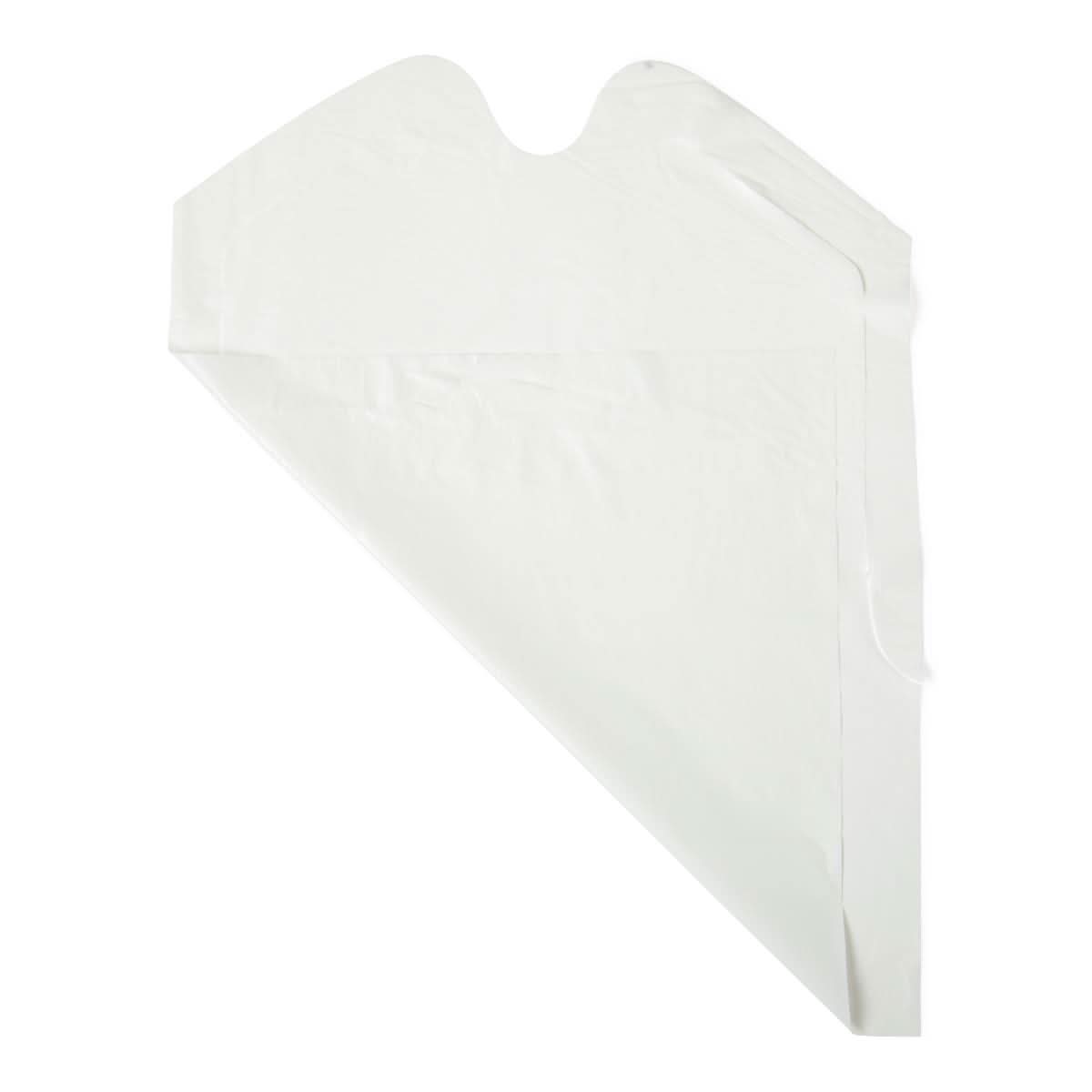 Medline Tie-On Disposable Waterproof Plastic Bibs
