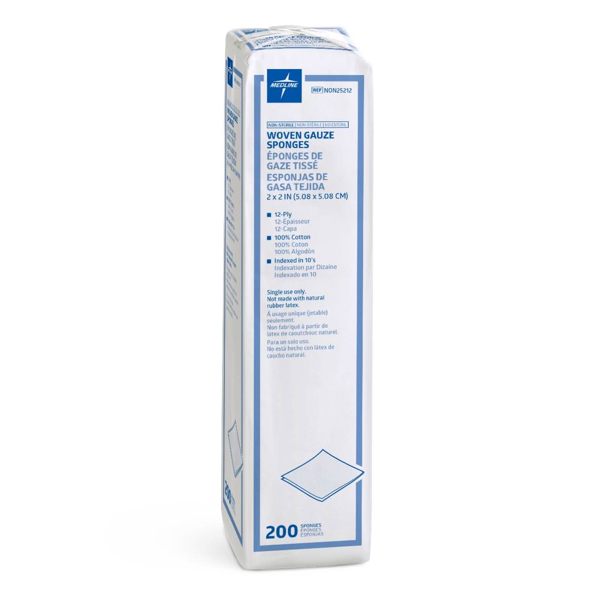 Medline Woven Non-Sterile Gauze Sponges