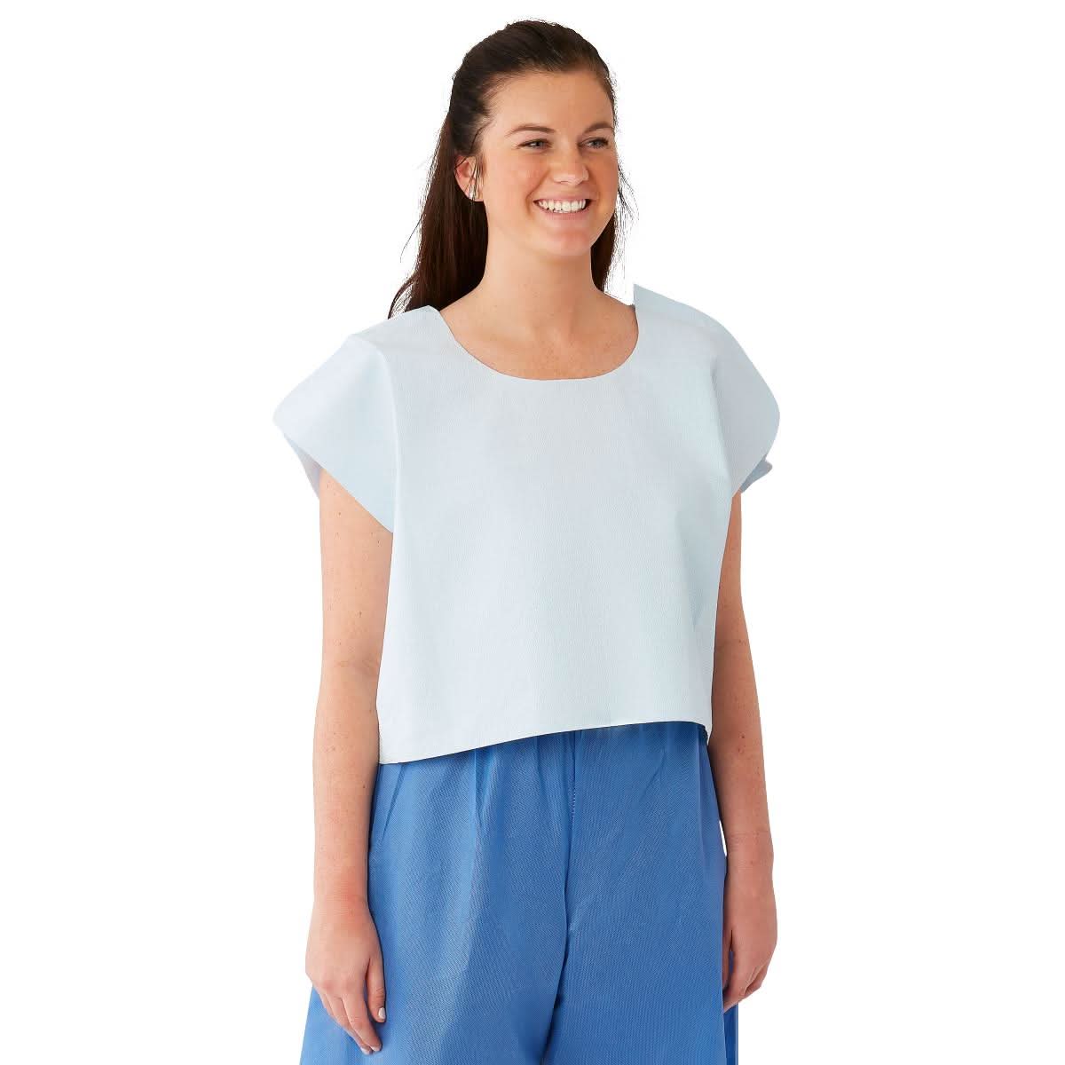 Medline Disposable Tissue/Poly/Tissue Exam Capes