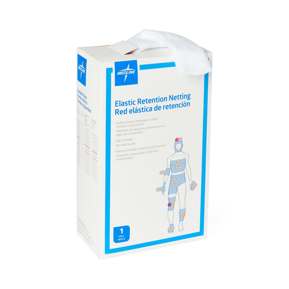 Medline Stretch Tubular Elastic Dressing Retention Nets