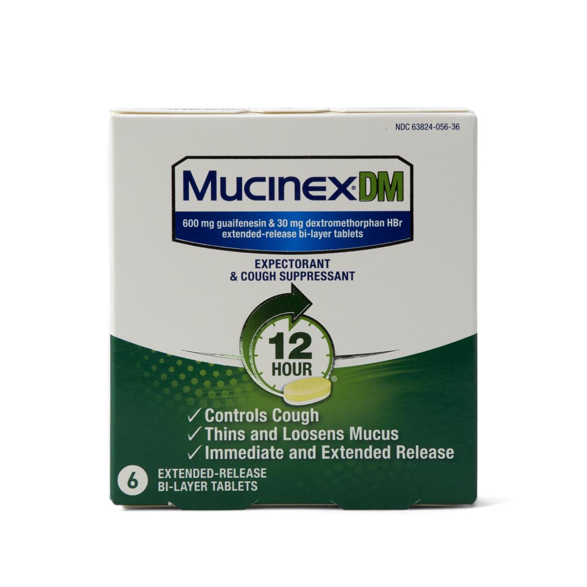 Medline Mucinex DM Expectorant/Cough SuppressantTablets