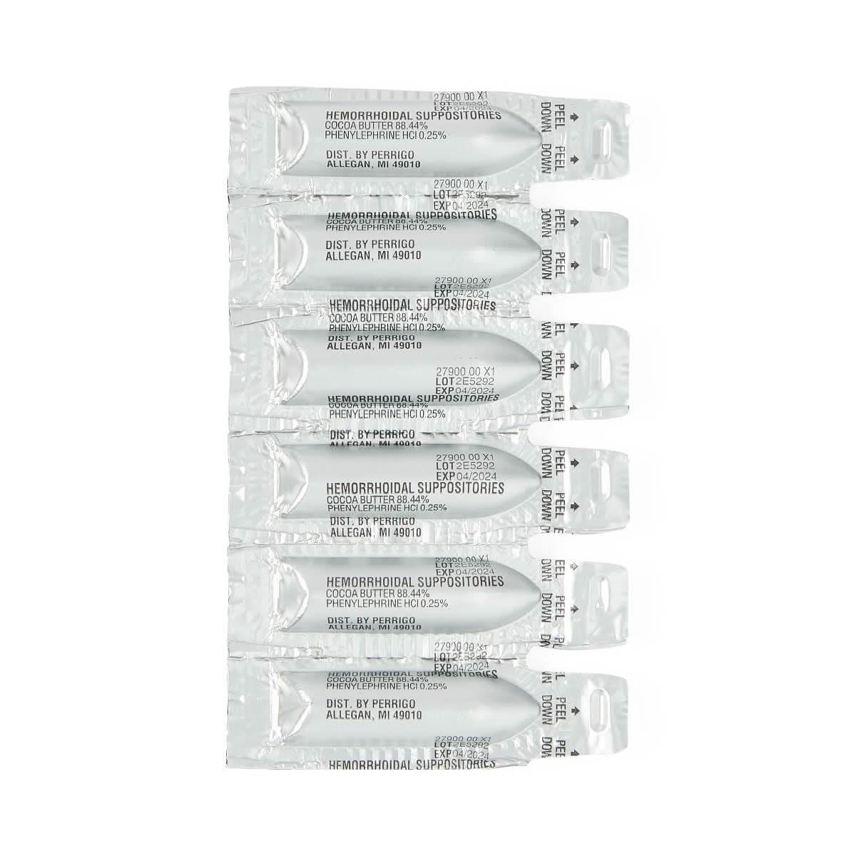 Medline Hemorrhoidal Suppository