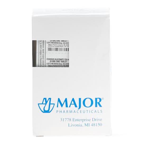 Medline Ferrous Gluconate Tablets