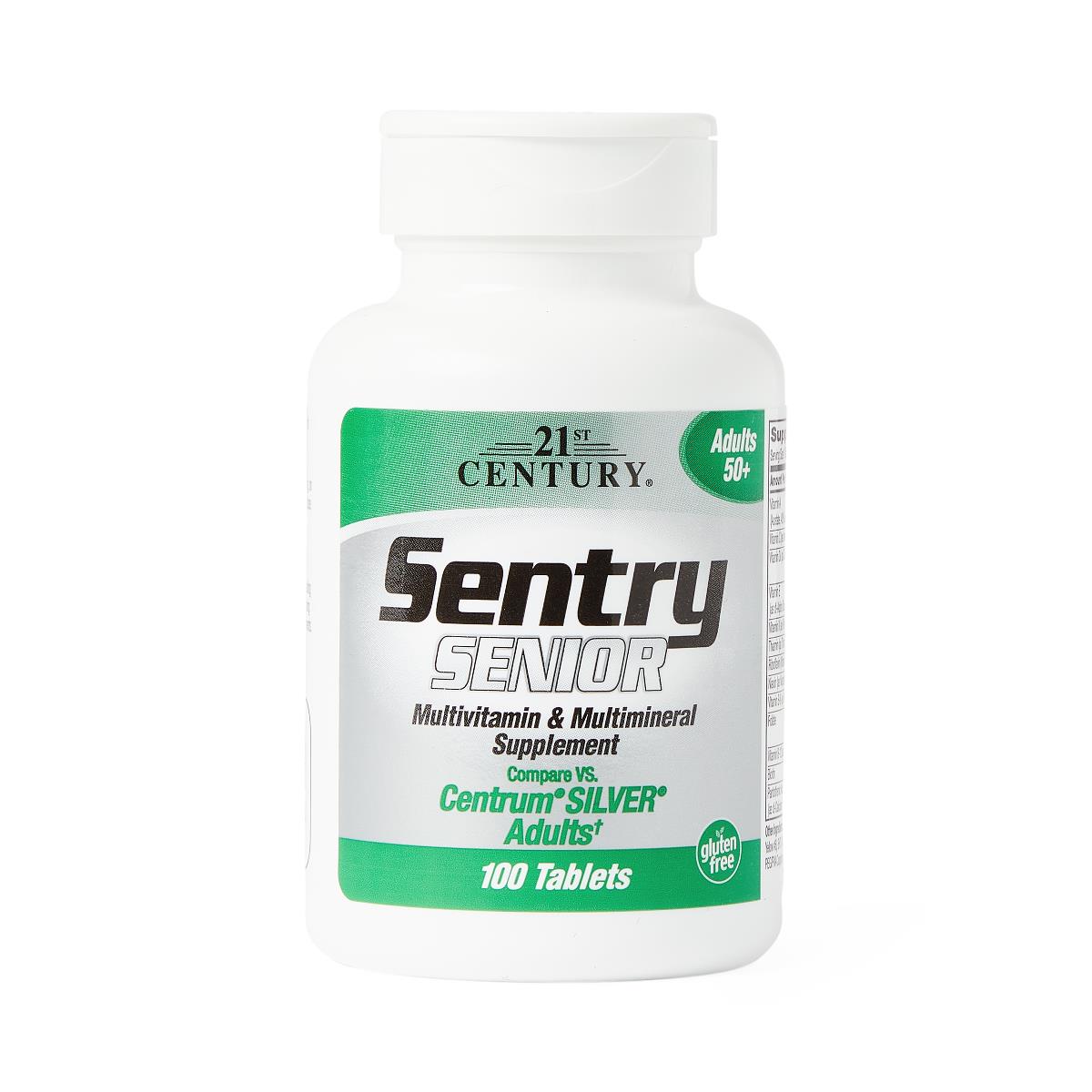 Medline Sentry Multivitamin with Minerals Tablets