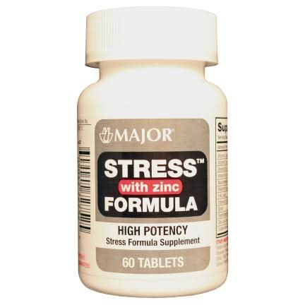 Medline Stress Vitamins with Zinc Tablets