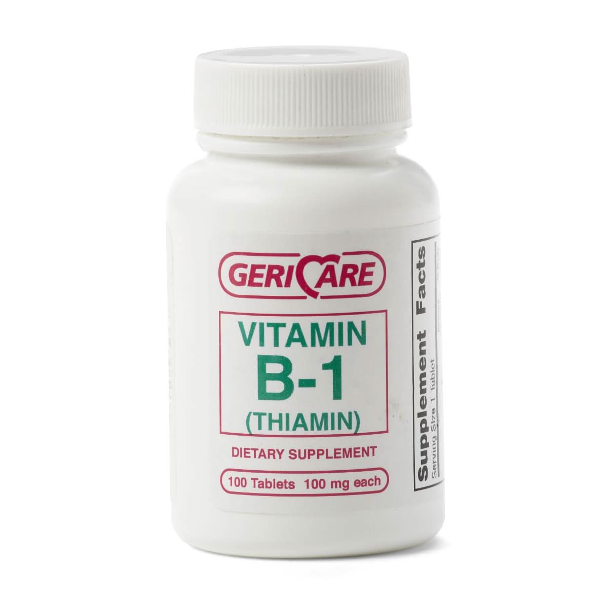 Medline Geri-Care Vitamin B-1 Thiamin Tablets