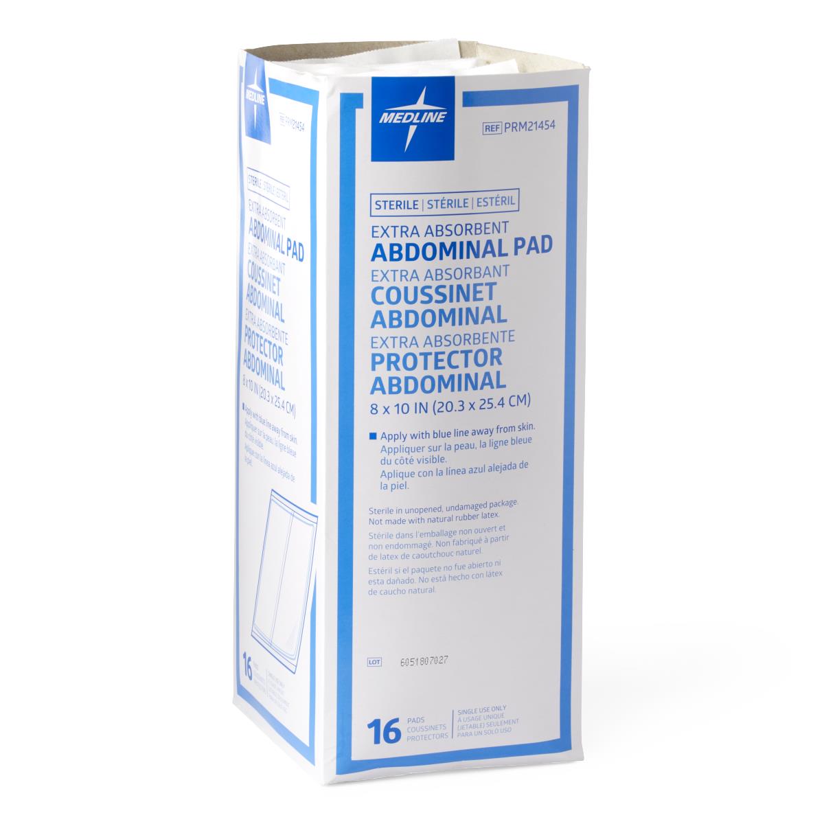 Medline Essentials Sterile Abdominal Pads