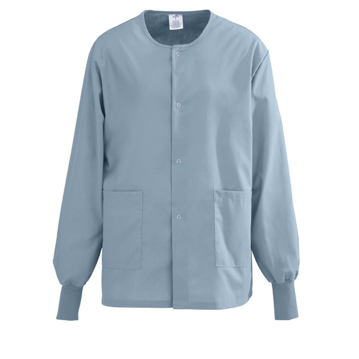 Medline AngelStat Style 849 Unisex Scrub Jackets -Misty