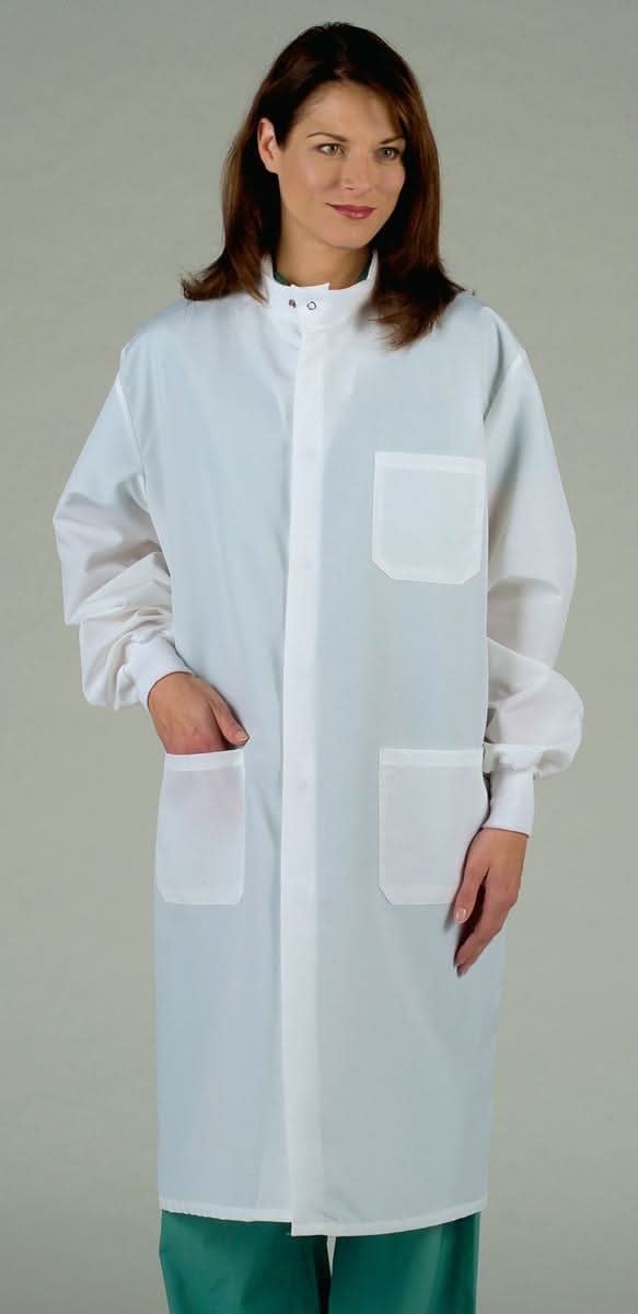 Medline Unisex ASEP Barrier Full Length Snap Fro