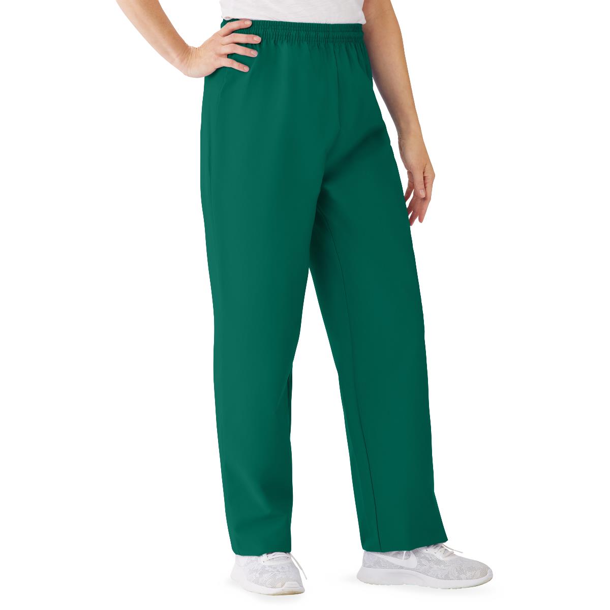 Medline AngelStat Women's Elastic Waist Scrub Pants with Inside Drawcord (Style 854)