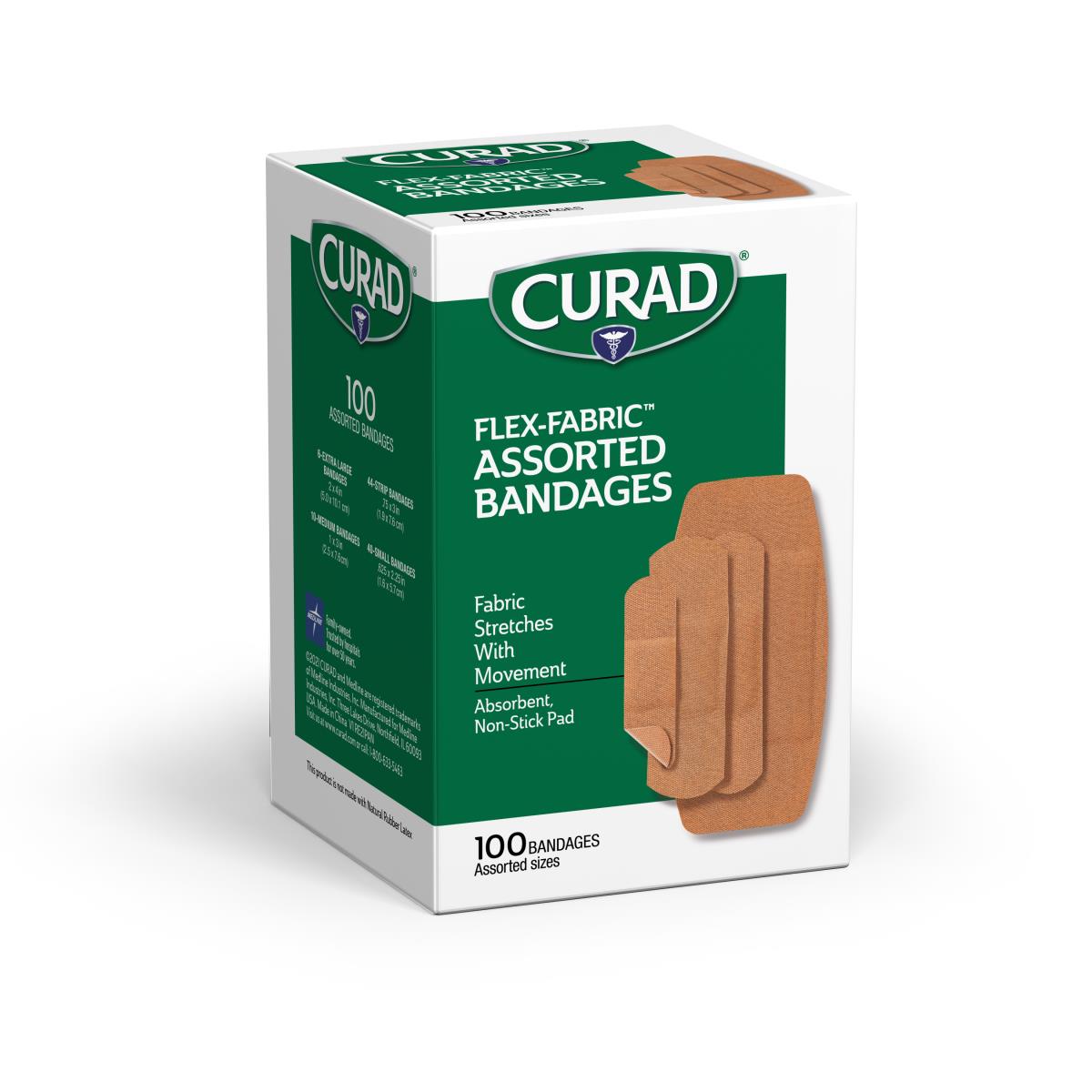 Medline CURAD Flex-Fabric Adhesive Bandages