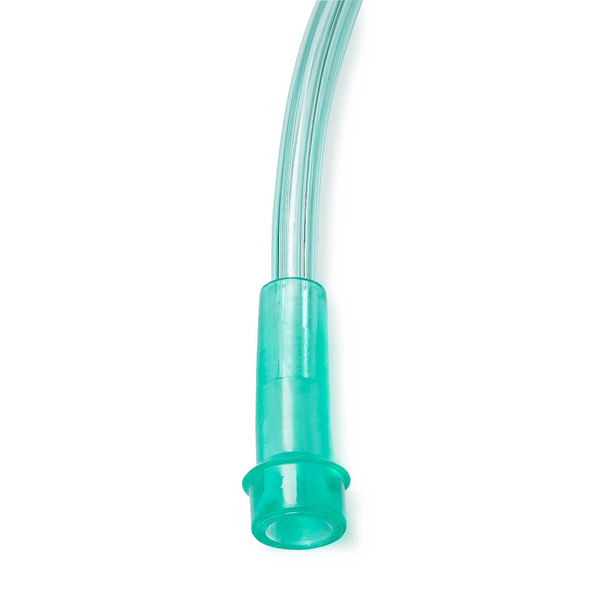 Medline Green Oxygen Tubing with Standard Connector
