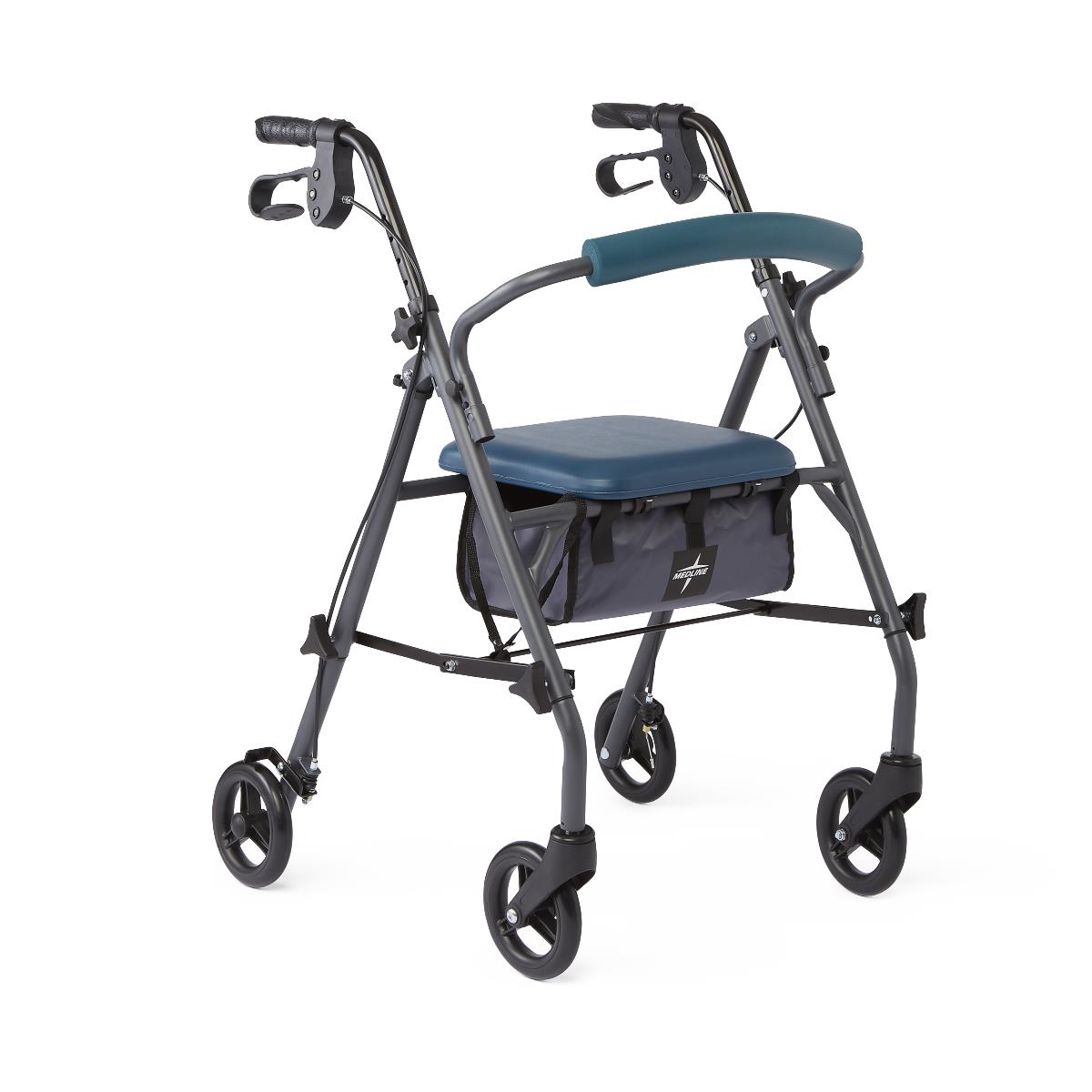 Medline Basic Steel Rollators with Microban