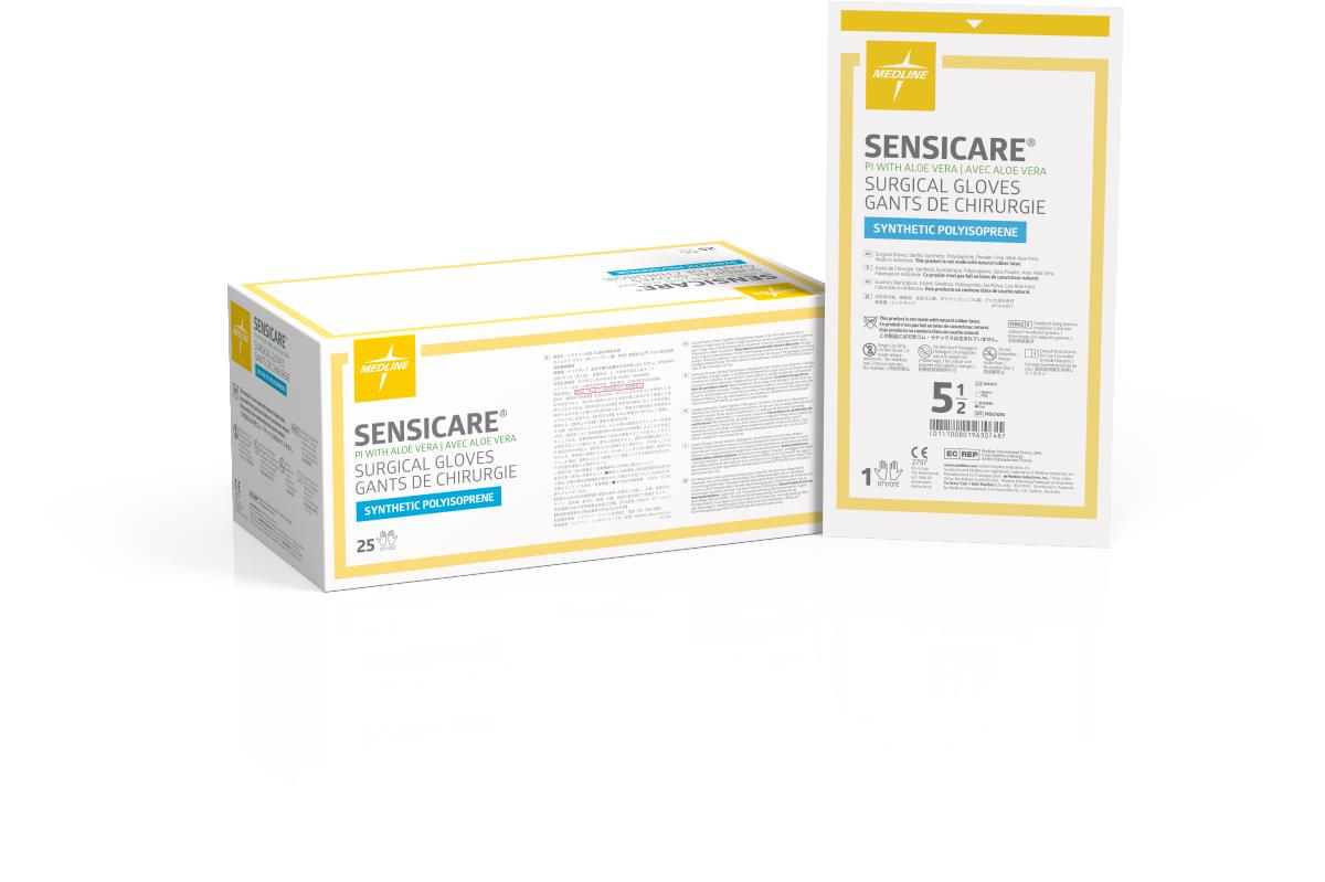 Medline SensiCare with Aloe Latex-Free Powder-Fr