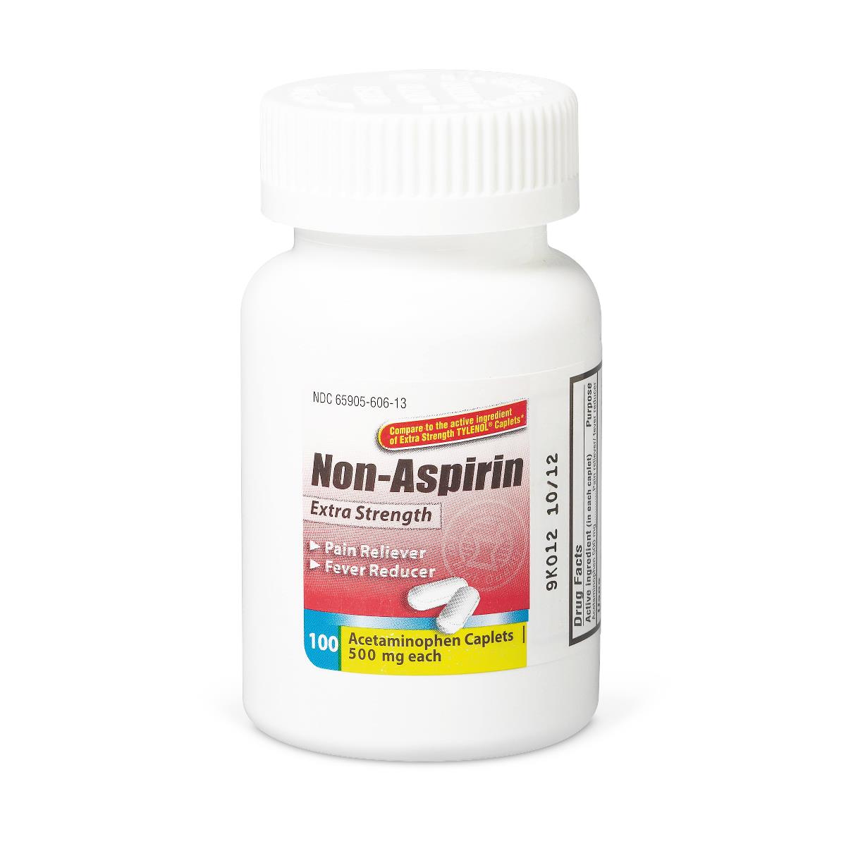 Medline Acetaminophen Extra-Strength Caplets