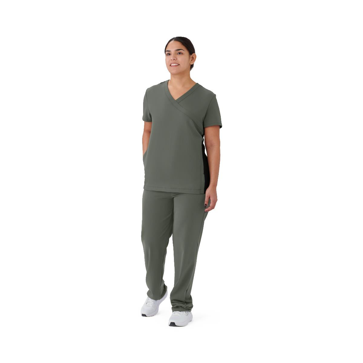Medline Staten AVE Style 4865 Women's Yoga-Style Scrub Tops