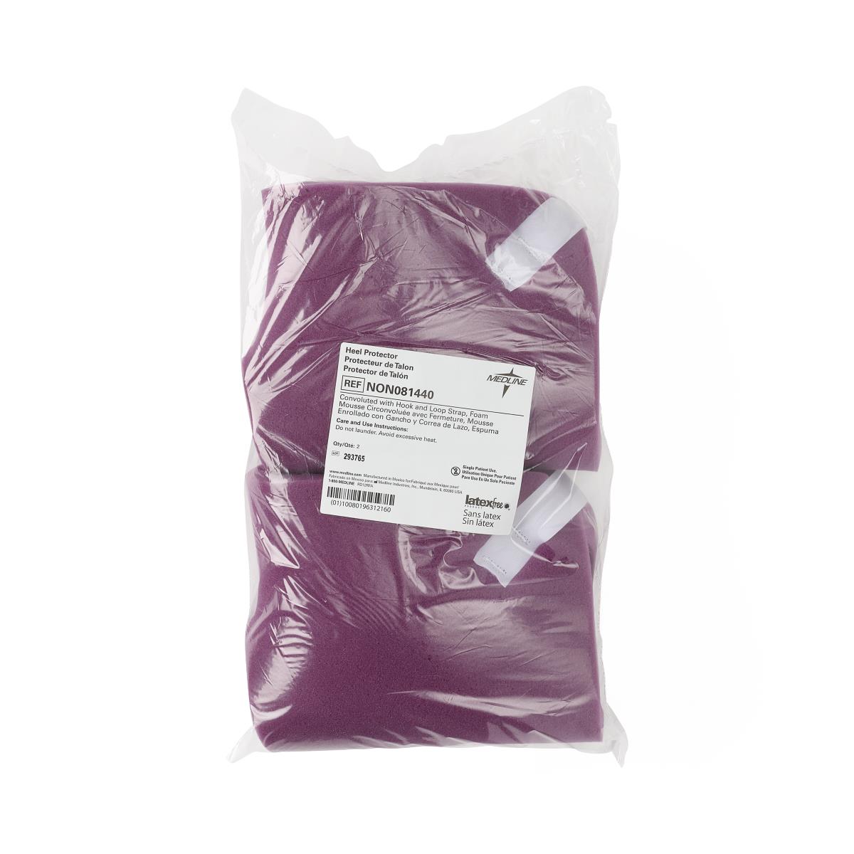 Medline Convoluted Foam Heel Protectors