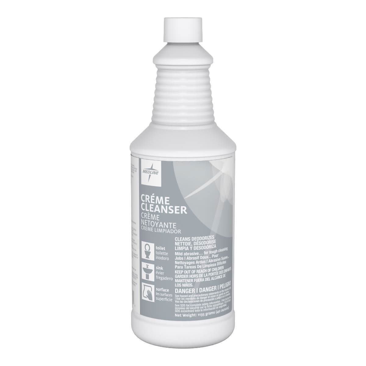 Medline Mild Abrasive Cream Cleanser