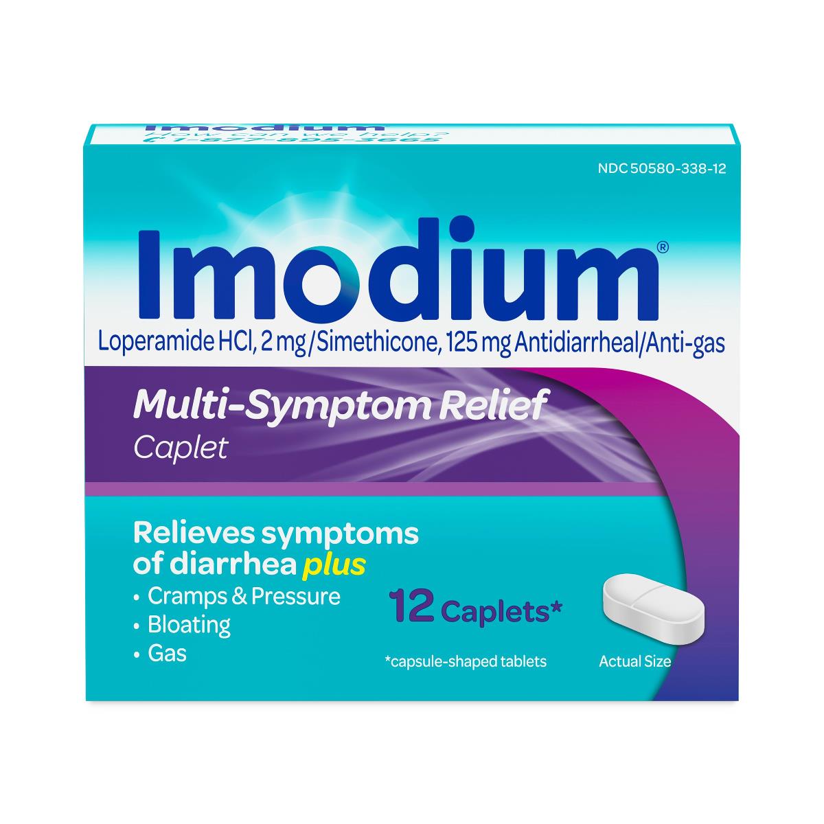 Medline Imodium Multisymptom Relief Caplets