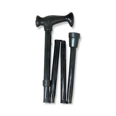 Medline HealthSmart Adjustable Folding Cane with Ergonomic Handle